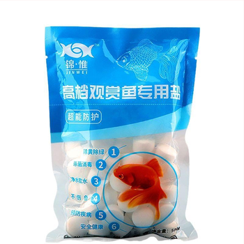 Akvarijná soľná guľa – sterilizácia, zmäkčovanie vody, čistenie pre chov rýb