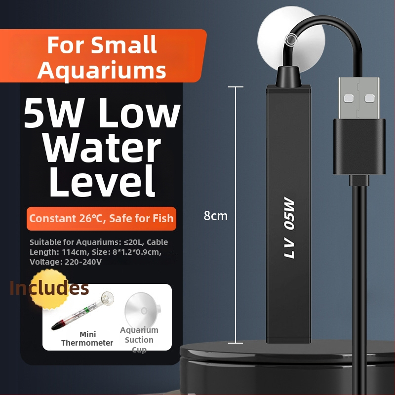 Crispy mini vykurovacia tyč pre akvárium, hmotnosť 0,14 kg