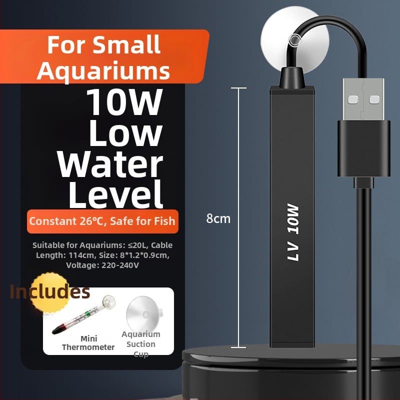 Crispy mini vykurovacia tyč pre akvárium, hmotnosť 0,14 kg