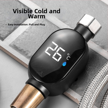 Pengyi HUASWDJ vodný teplomer do sprchy, domáce použitie