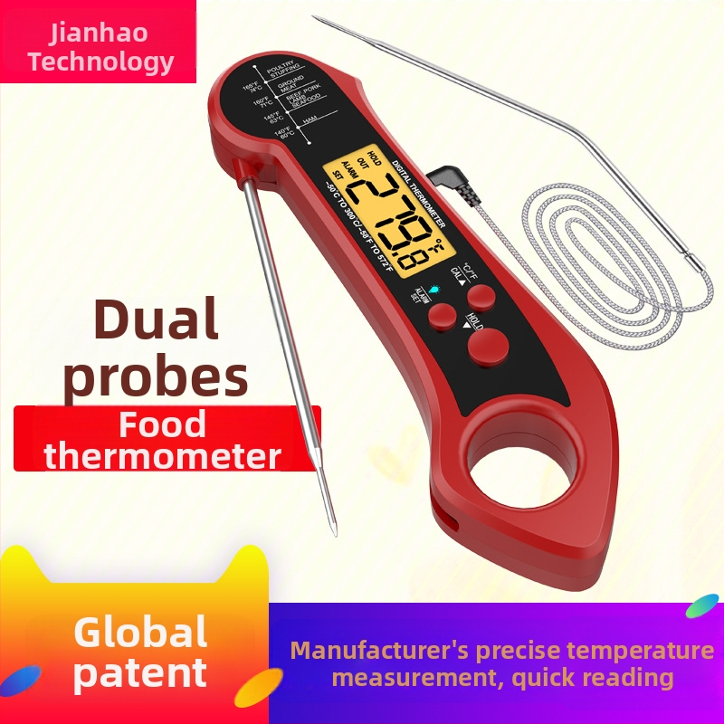 Teploměr na potraviny – Model S1, rozlíšenie 0,1°C, pôvod Shenzhen, spracovanie na objednávku