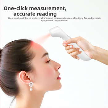 Bezkontaktový ručný infračervený teplomer na čelo – rýchle meranie za 1 s, vhodný pre deti a celú rodinu