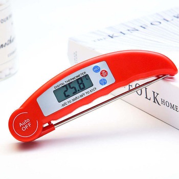 Potravinový teploměr s skladacím displejom (Značka: CMT; Typ: Teploměr na potraviny; Rozlíšenie: 0,1°C; Balenie: 360 ks; Spracovanie a prispôsobenie k dispozícii)