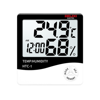 Комнатен термометър Delixi, резолюция 0,1°C