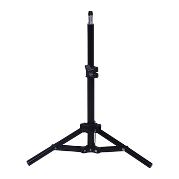 Fotografický stojan na osvetlenie, kovová konštrukcia, výška 70–210, priemery rúrok 22/19/16, tri uzly