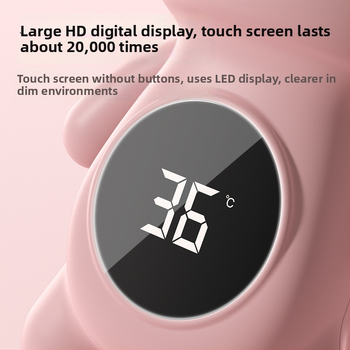 Detský kúpeľný vodný teplomer s vysokou presnosťou, digitálnym displejom a inteligentnou elektronikou