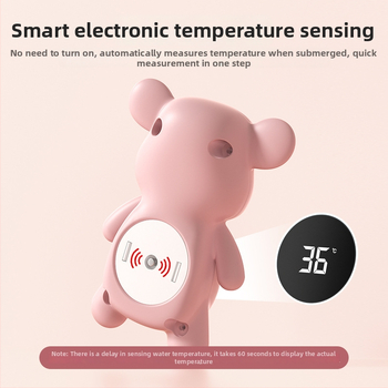 Detský kúpeľný vodný teplomer s vysokou presnosťou, digitálnym displejom a inteligentnou elektronikou