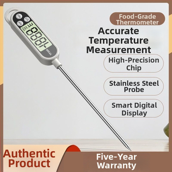 Kairun TP300 Digitálny kuchynský teplomer s sondou — vysoká presnosť, pre dojčenské mlieko, vodu, olej a jedlo