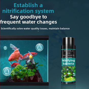 Nitrifikačné baktérie pre akvárium — stabilizátor kvality vody a trávenie rybích odpadov pre okrasné ryby