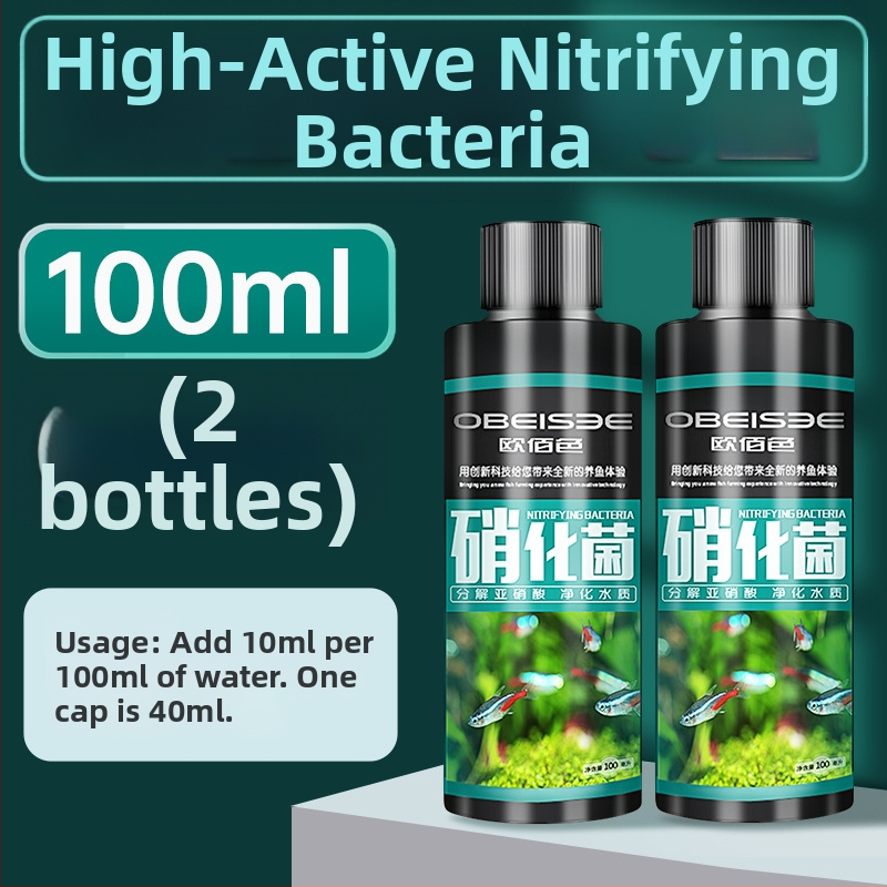 Nitrifikačné baktérie pre akvárium — stabilizátor kvality vody a trávenie rybích odpadov pre okrasné ryby