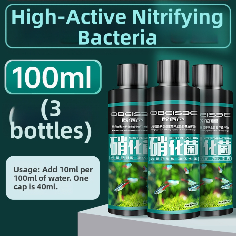 Nitrifikačné baktérie pre akvárium — stabilizátor kvality vody a trávenie rybích odpadov pre okrasné ryby