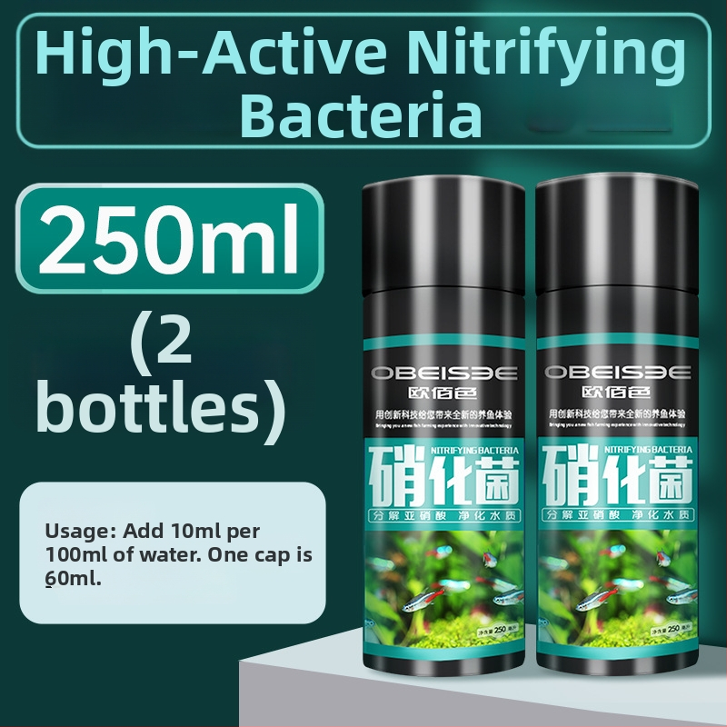 Nitrifikačné baktérie pre akvárium — stabilizátor kvality vody a trávenie rybích odpadov pre okrasné ryby