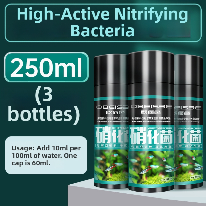 Nitrifikačné baktérie pre akvárium — stabilizátor kvality vody a trávenie rybích odpadov pre okrasné ryby
