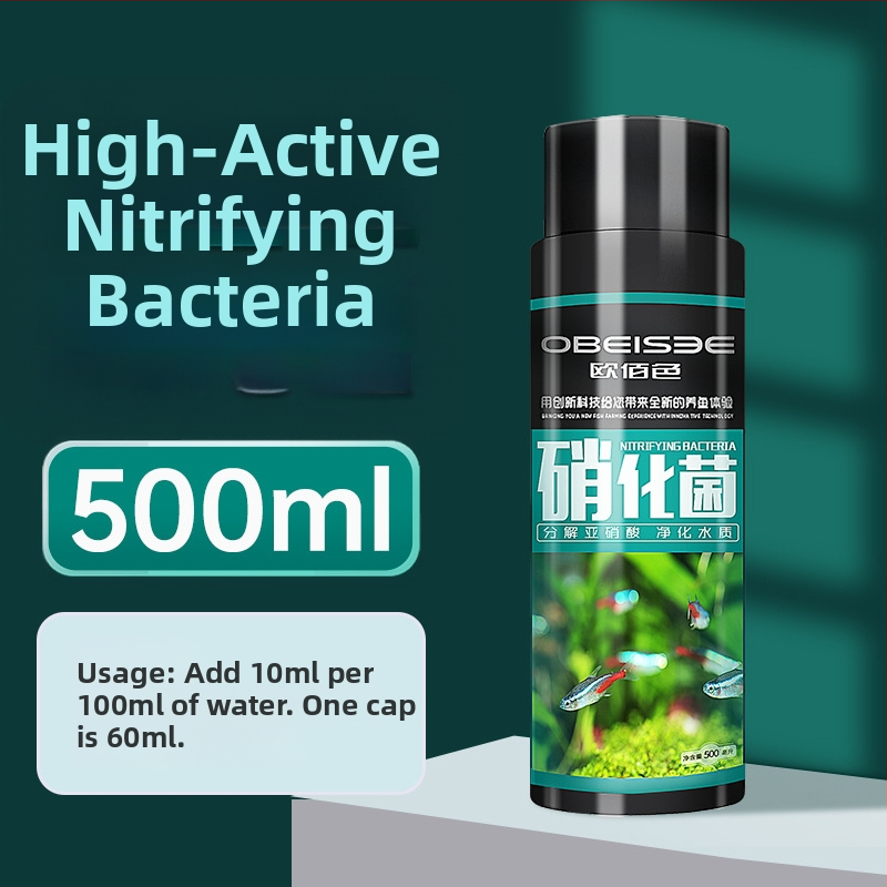 Nitrifikačné baktérie pre akvárium — stabilizátor kvality vody a trávenie rybích odpadov pre okrasné ryby