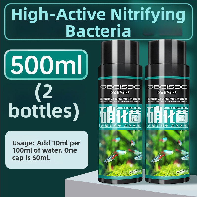 Nitrifikačné baktérie pre akvárium — stabilizátor kvality vody a trávenie rybích odpadov pre okrasné ryby