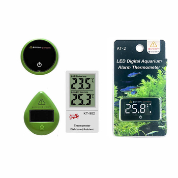 KT-902 Induktívny elektronický teplomer do akvária s dvojitým zobrazením