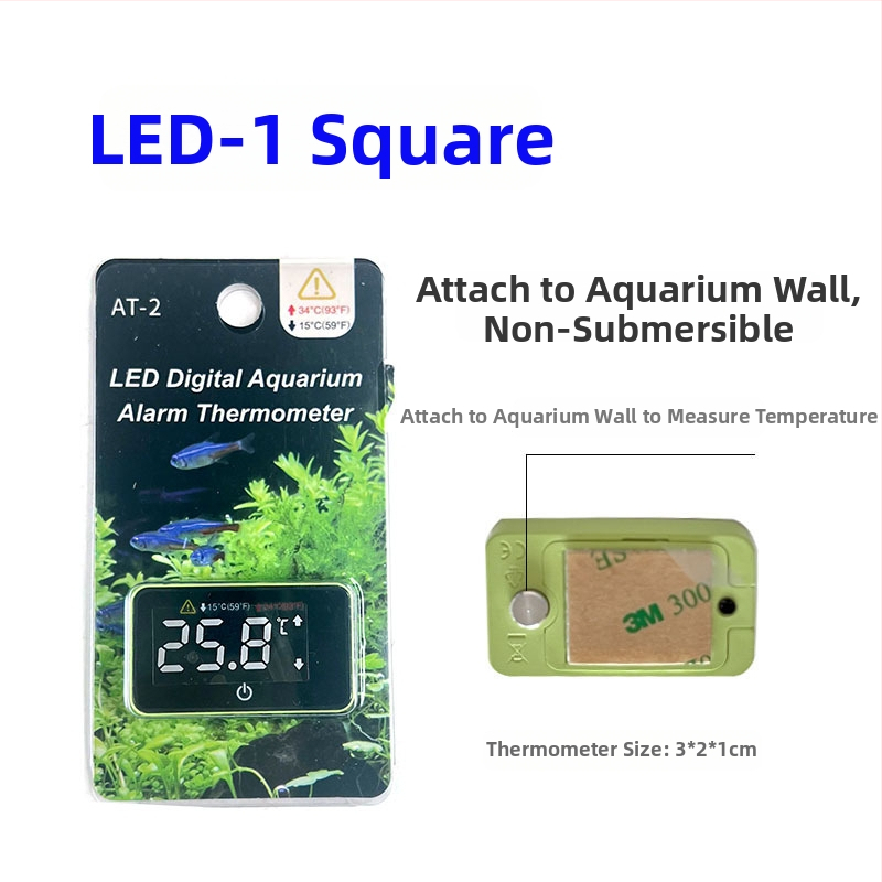 KT-902 Induktiivne elektrooniline topeltekraaniga akvaariumi termomeeter