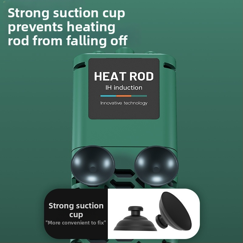 PTC vykurovacia tyč pre akvárium s automatickou reguláciou teploty a inteligentným riadením s frekvencioureguláciou, Einas, 50-1200W