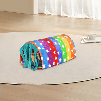 Hniezdo pre hamstera s tunelom z flanel PP, AIRUIDOG, celoročné používanie