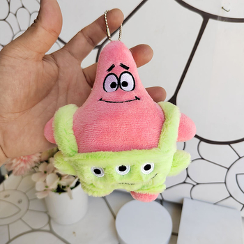 Patrick Star pliš figura kao privjesak za torbu i školske dodatke
