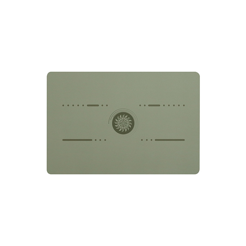 Jóga podložka z PU gumy, pruhovaný vzor, hrúbka 4-5 mm, hmotnosť 0,5 kg