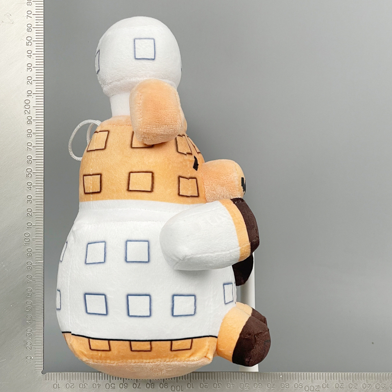 Păpușă de pluș cu caracter, umplutură PP bumbac, pluș foarte moale scurt, prelucrare personalizată, potrivită pentru copii 7–14 ani