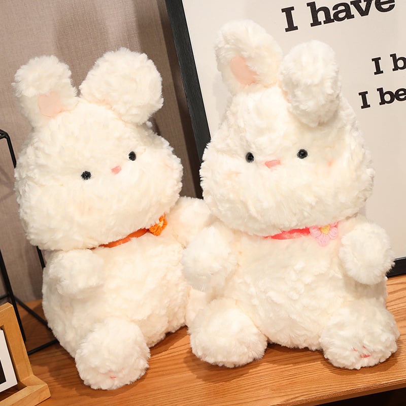 Pluša zeka igračka – kratka pliš, PP pamuk punjenje, prilagodljivo prema slici, za uzrast 15–35 godina