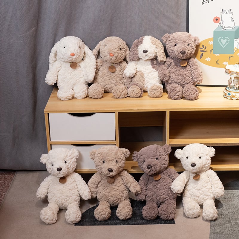 Plush zeka s dugim ušima od Northern Light, punjenje PP pamukom i južnokorejski velur pliš.