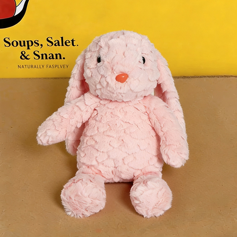 Plush zeka s dugim ušima od Northern Light, punjenje PP pamukom i južnokorejski velur pliš.