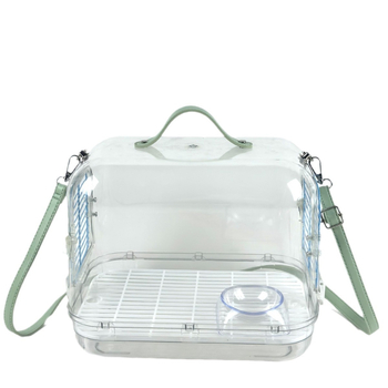 Cușcă metalică pentru păsări – vizualizare în aer liber, neimportată, potrivită pentru păsări