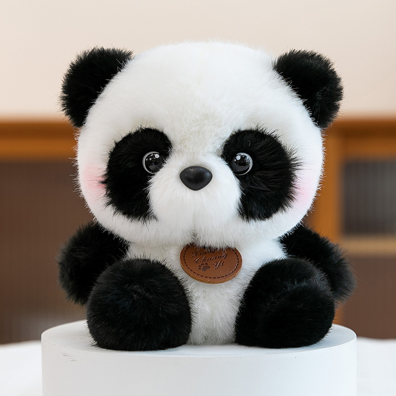 Iepure plushi pentru birou, pluș scurt, umplutură PP bumbac, potrivit pentru 7–14 ani