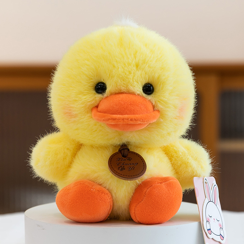 Iepure plushi pentru birou, pluș scurt, umplutură PP bumbac, potrivit pentru 7–14 ani