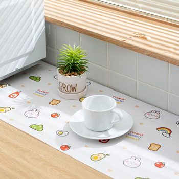 Nezávislá EVA podložka do zásuvky – vodovzdorná, olejodolná, odolná voči vlhkosti a špine; štvorcový tvar; vhodné do kuchyne, skriniek, šatníkov a botníkov.