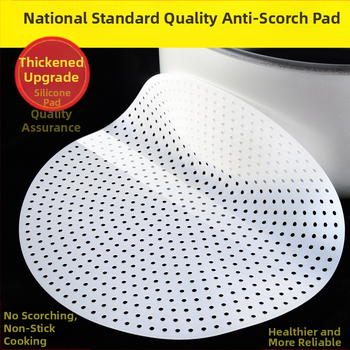 Silikónová podložka na varenie ryže, proti pripáleniu, kruhová, jednofarebná