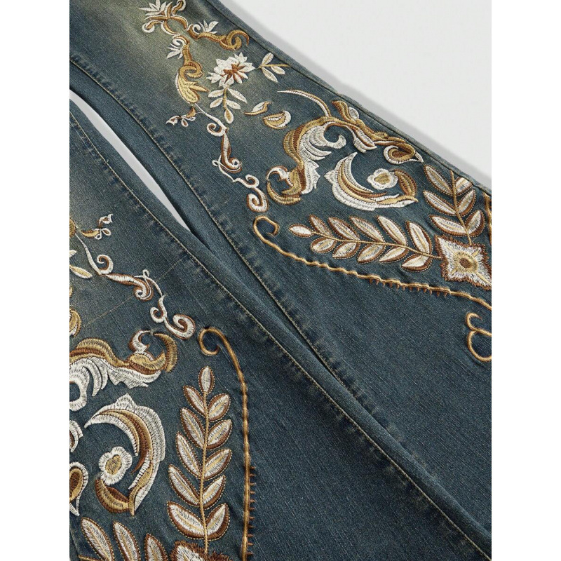 Pánske džínsy: rovný strih, voľný strih, zapínanie na šnúrku, fleecová podšívka, polyesterová zmes