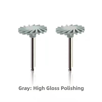 Zubný leštiaci disk, self-glazing, silikónová odolnosť, 6 kusov, pôvod Guangzhou