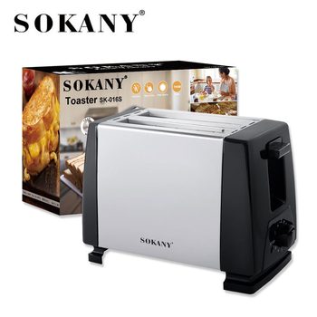 SOKANY hriankovač, 2–3 plátky, plne automatický, 3D okružné vykurovanie, 700W, 220V