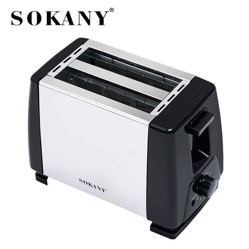 SOKANY hriankovač, 2–3 plátky, plne automatický, 3D okružné vykurovanie, 700W, 220V