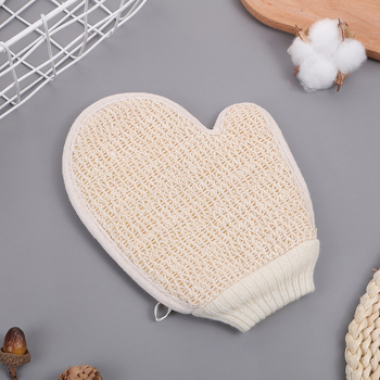 Γάντια μπάνιου Jeannier, βαμβάκι/σύνθετο σφουγγάρι, για ενήλικες, διαθέσιμη παραμετροποίηση