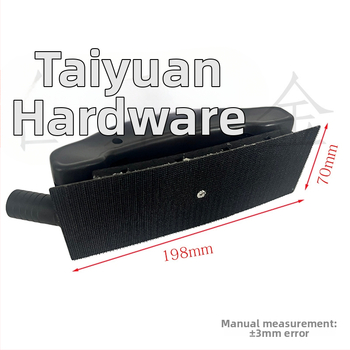 Elastická ručná doska na suché brúsenie pre auto – dlhá obdĺžniková doska s oblým tvarom, nastaviteľný povrch pre brúsny papier