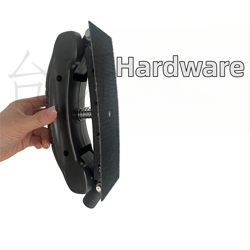 Elastīga rokas plāksne sausajam slīpēšanai auto vajadzībām – gara taisnstūra forma ar loku, regulējama slīpēšanas papīra virsma