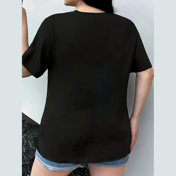 Dámske tričko s dizajnom retro pop art, voľný strih, krátke rukávy, okrúhly výstrih, 96% polyester, manga grafika