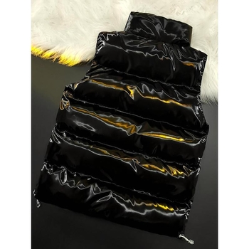 Pánska športová bunda s hrubou podšívkou, pruhy, voľný strih, Ramie a Lampas Silk (Jar 2025)