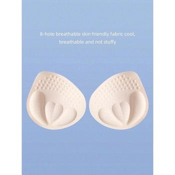 Vycpávka do košíčkov podprsenky, zosilnená, z netkanej textílie, 1 pár