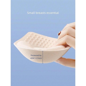 Vycpávka do košíčkov podprsenky, zosilnená, z netkanej textílie, 1 pár