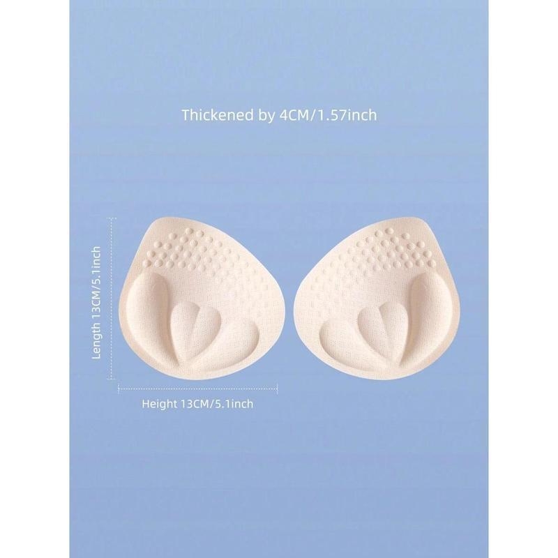 Vycpávka do košíčkov podprsenky, zosilnená, z netkanej textílie, 1 pár