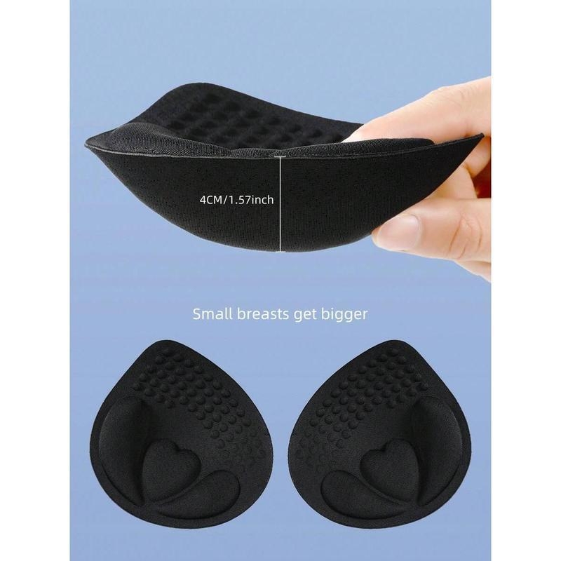 Vycpávka do košíčkov podprsenky, zosilnená, z netkanej textílie, 1 pár