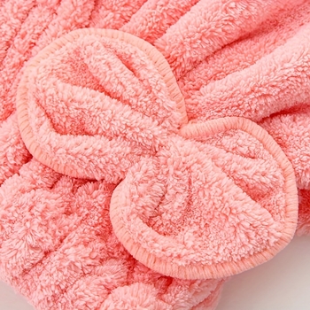 Sprchová čiapočka s uterákom na hlavu z korálového fleecu, savá, rýchloschnúca, 150d vlákno, viac ako 200 g