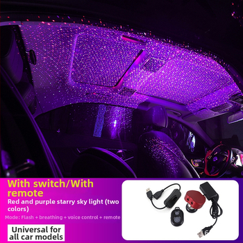 Auto strešné svetlá JD model, 0,5 W svetelný zdroj, 500 mA, 5 V, životnosť 10000 h