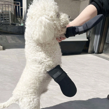 Paitele Protecție pentru laba câinelui - încălțăminte din țesătură pentru gleznă, protecție împotriva zgârieturilor, pentru exterior